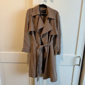 Club Monaco soft trench coat